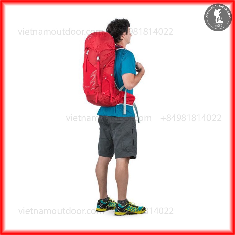 Balo Nam Phượt Leo Núi Cấm Trại Trekking Osprey Talon 33 Ngăn Chứa Lớn Đựng Đồ Dài Ngày Có Trợ Lực
