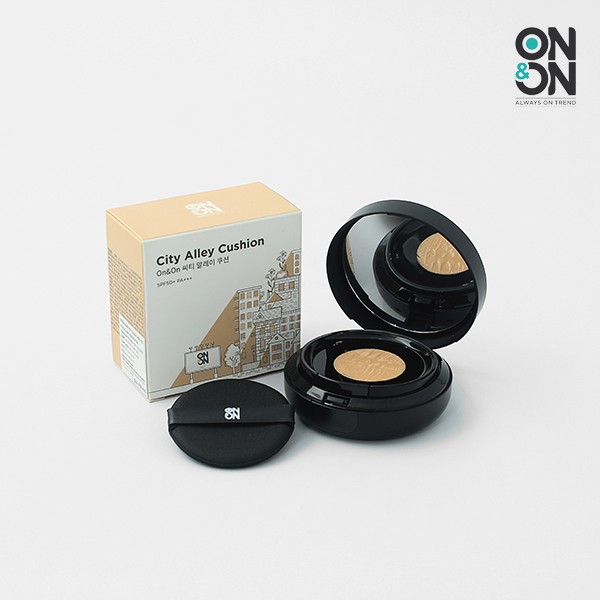 [ Có Kèm Deal Sốc ] Phấn Nước City Alley On&On Cho Mọi Loại Da Che Khuyết Điểm Trên Da, Chống Nắng SPF 50+++, Kiềm Dầu | BigBuy360 - bigbuy360.vn