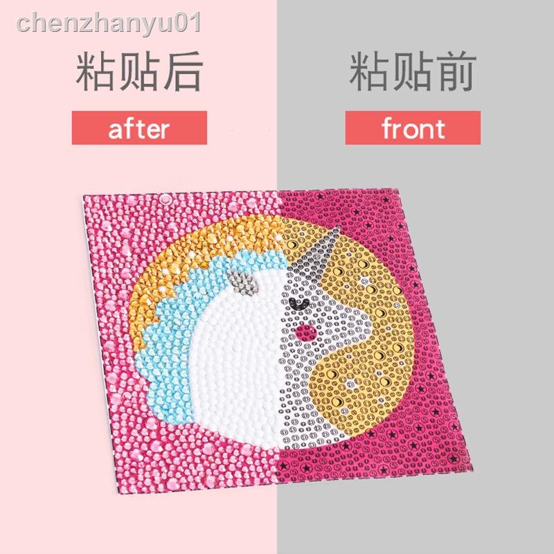 ✺❐▲Bộ Tranh Đính Đá 5D Tự Làm Họa Tiết Hoạt Hình Dễ Thương Cho Bé