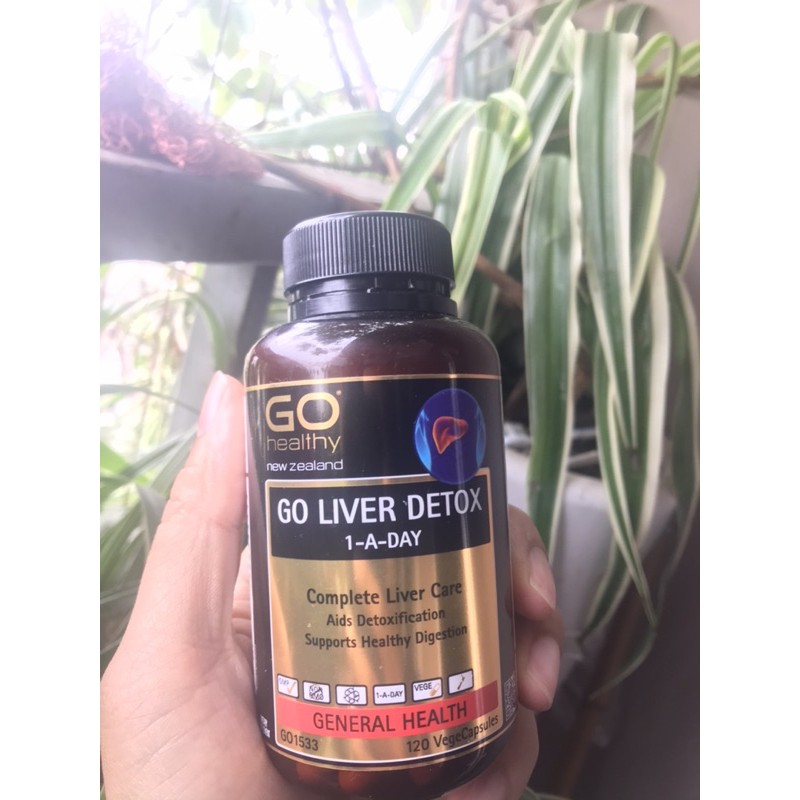 Giải độc gan Go Liver Detox 120v