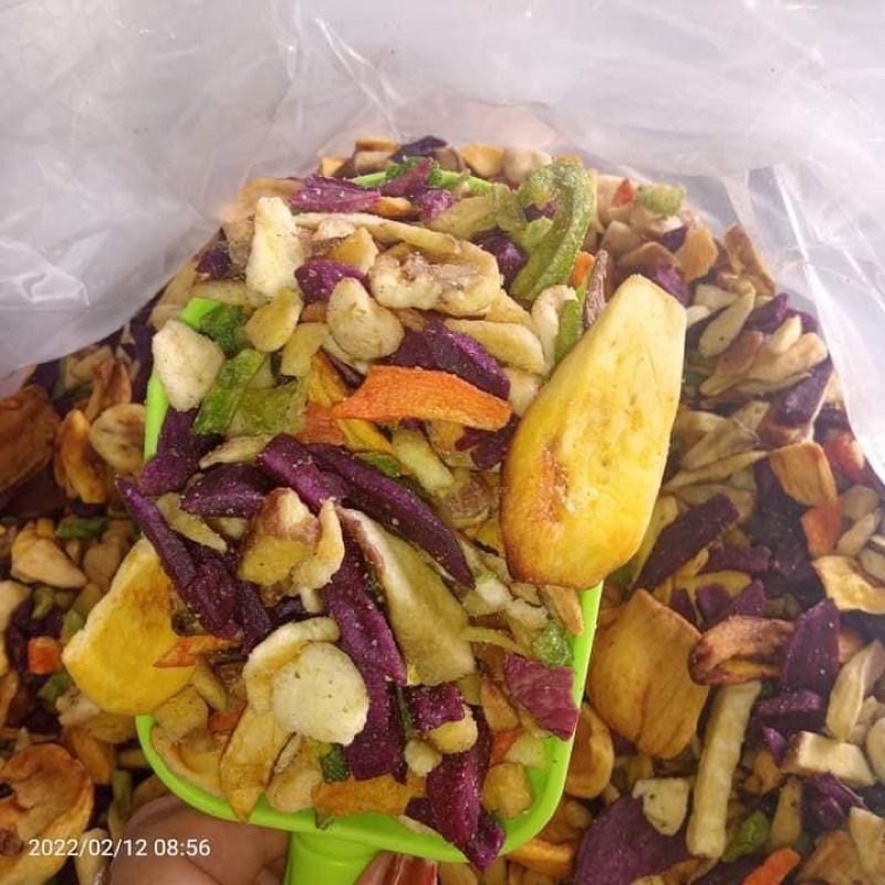1kg Trái cây sấy Thập cẩm hàng ngon ở lào cai