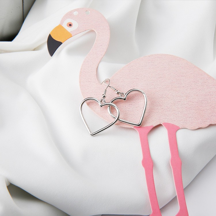 Khuyên Tai Thiết Kế Hình Trái Tim Đáng Yêu A11