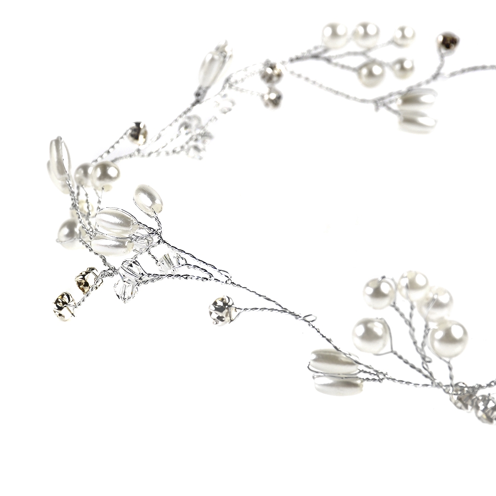 Phụ Kiện Cài Tóc Đính Ngọc Trai Nhân Tạo Thời Trang Cho Bạn Gái