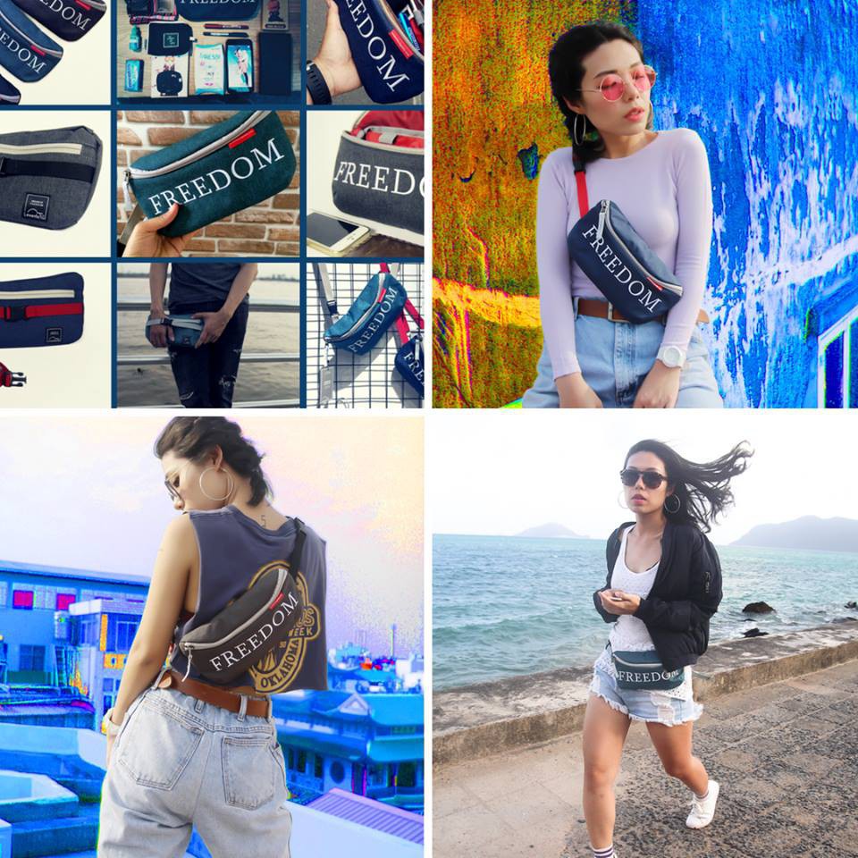 Túi đeo chéo thời trang Freedom Levante, Unisex nam nữ  | Shopee Việt Nam. Mẫu mới 2019. Còn hàng