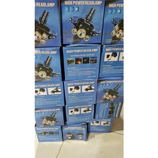 Đèn  pin đội đầu 5 bóng siêu sáng
