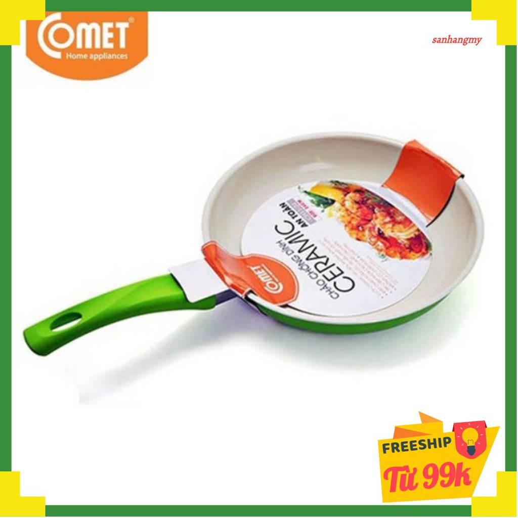 Chảo ceramic chống dính 16cm Comet CH11-16 - Màu ngẫu nhiên - CH11-16