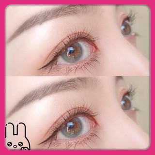 HCM 1 cặp lens xám tây pha lê CÓ LỆCH ĐỘ độ kính áp tròng cận xám chính hãng Hàn Quốc HD84