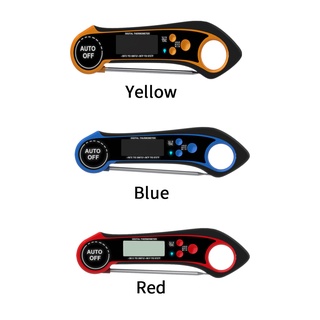 Accurate Cooking Waterproof BBQ Instant Read Deep Fry Foldable Probe With Backlight Kitchen Food Meat Thermometer