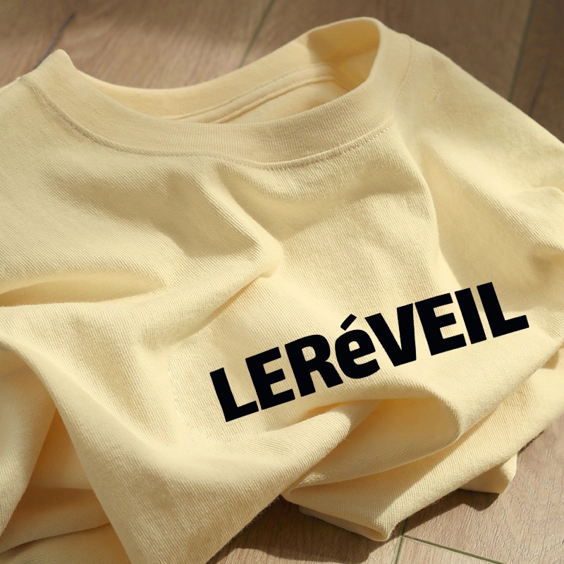 NRVP Áo thun cotton tay ngắn cổ tròn phong cách Hàn Quốc thời trang mùa hè dành cho nữ