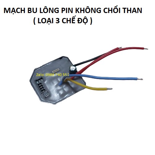 Mạch điều khiển động cơ máy khoan, máy siết bulong pin không chổi than