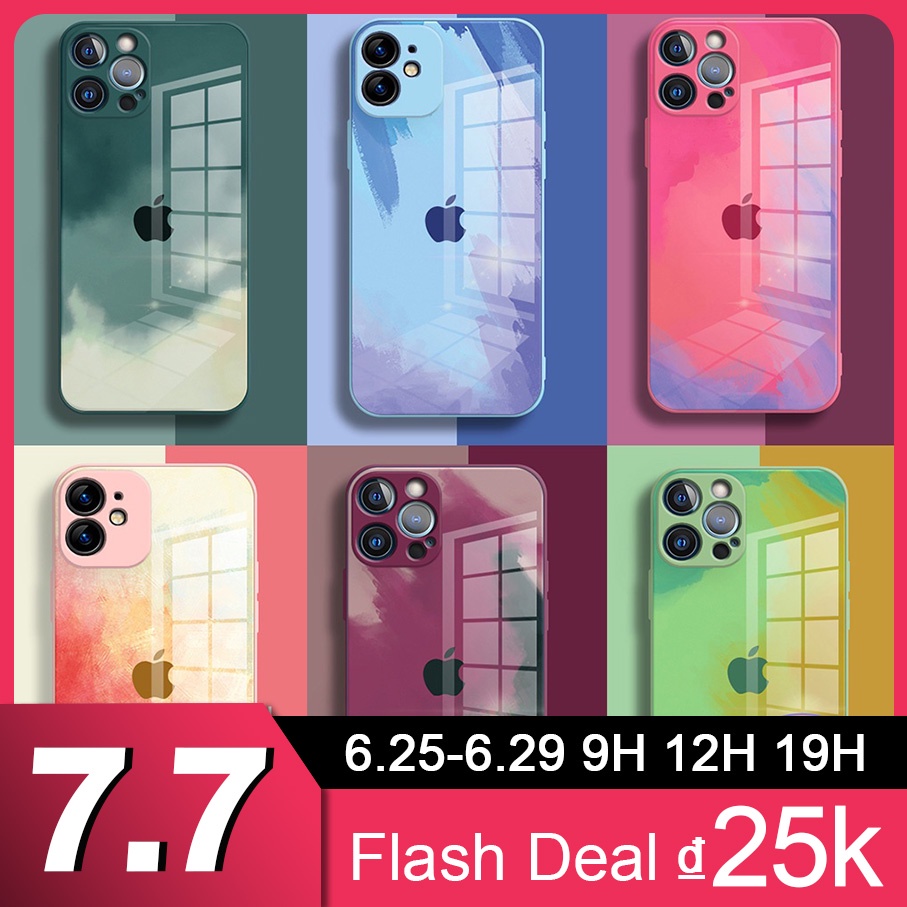 Ốp Điện Thoại Kính Cường Lực Chống Sốc Cho Iphone 12 11 Pro Max X Xs Max Xr 8 7 Plus | BigBuy360 - bigbuy360.vn