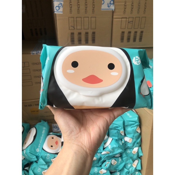 khăn ướt agi 100 tờ k mùi (combo 10 bịch)