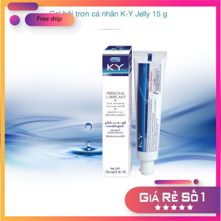 [CHE TÊN KHI GIAO] Gel bôi trơn Durex KY Jelly 50g/hộp