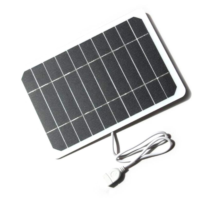 Tấm sạc pin năng lượng mặt trời 5w 5v tiện lợi cho hoạt động ngoài trời