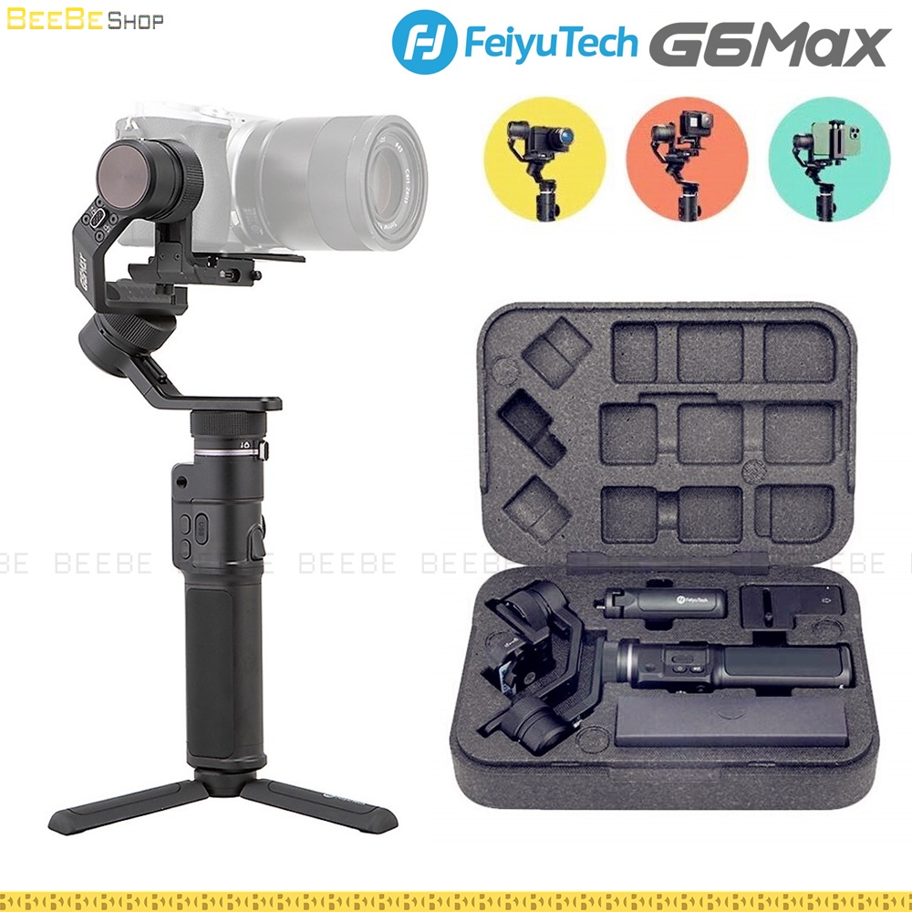 Feiyu Tech G6Max - Tay Cầm Chống RungCho Máy Ảnh Cỡ Nhỏ, Gopro, Smartphone Gimbal Camera | WebRaoVat - webraovat.net.vn