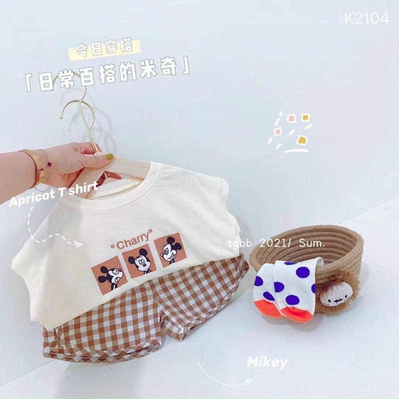 Bộ 3 lỗ QCCC phong cách Hàn Quốc cho bé
