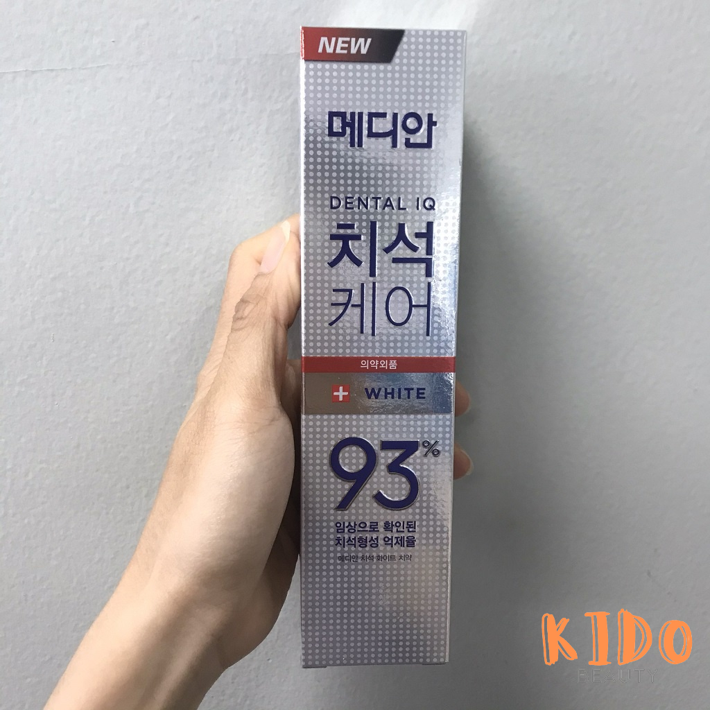 Kem Đánh Trắng Răng Thơm Miệng Median Dental Iq 93% Hàn Quốc 120g