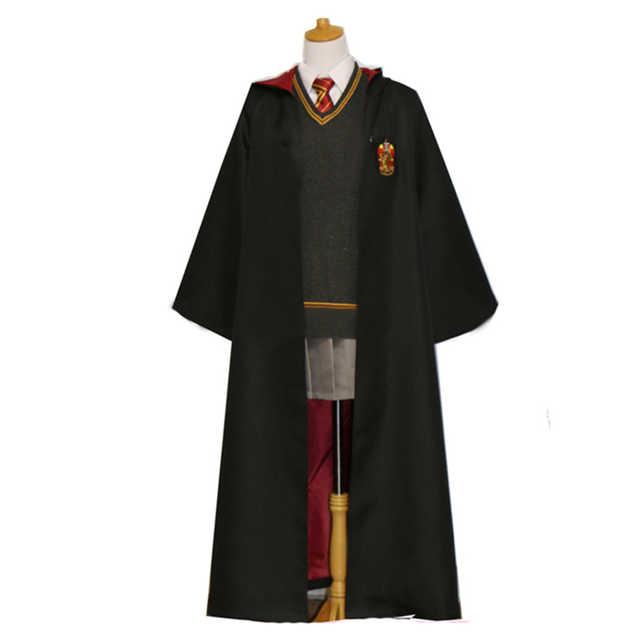 Áo choàng Harry Potter nhà Gryffindor Nam/nữ – Trang phục Phù thuỷ hoá trang Harry Potter – Chuẩn hàng ALWAYS Store