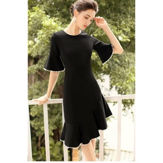 Đầm tà xéo đính trai xk warehouse.