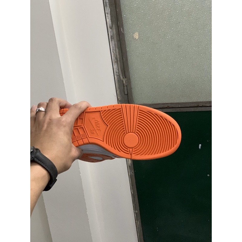 Giày thể thao SB phối màu cam | Bản cổ thấp