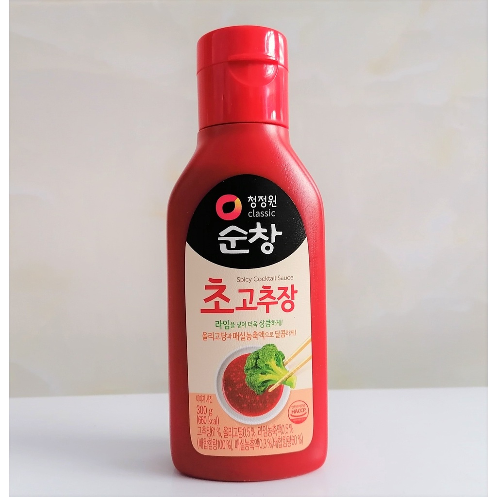 [Chai 300g] TƯƠNG ỚT VỊ CAY NGỌT Daesang [Korea] MIWON Spicy Cocktail Sauce