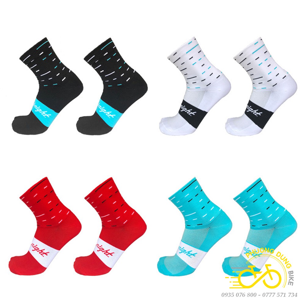 Tất  chân thể thao đi xe đạp SKY NIGHT - Phối gạch Ngang