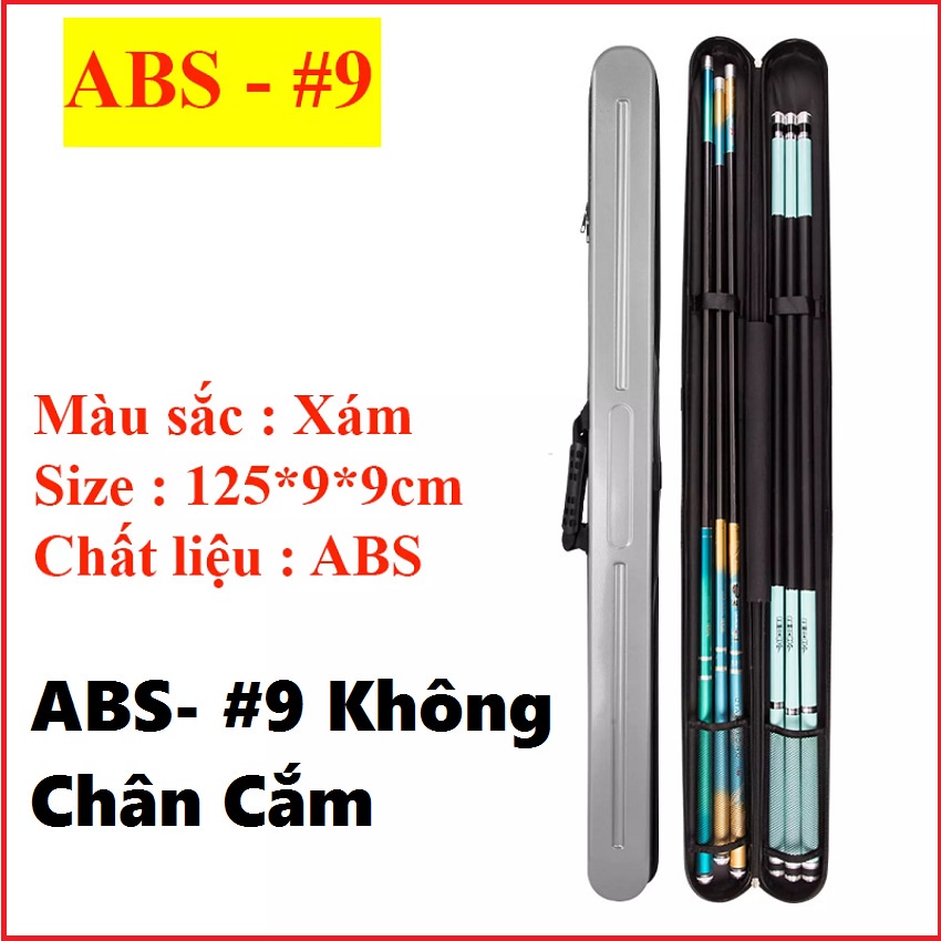 Bao Đựng Cần Câu Cá Nhựa Hợp Kim , ABS Chống Thấm Nước Chuyện Dụng Câu Đơn , Câu Đài Cao Cấp STDC-8