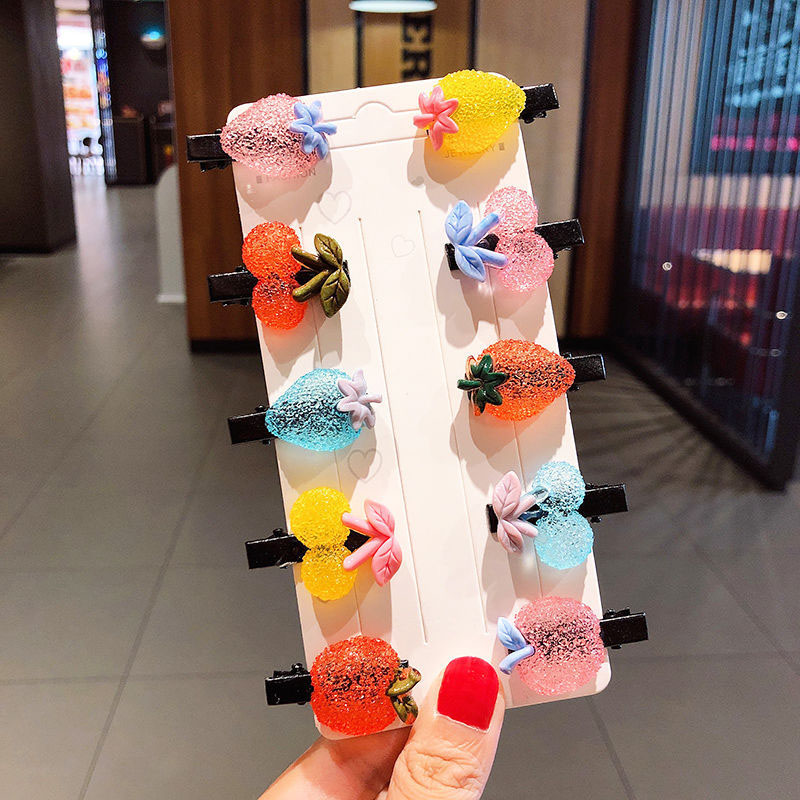 Set 10 Kẹp Tóc Xinh Xắn Cho Bé Gái