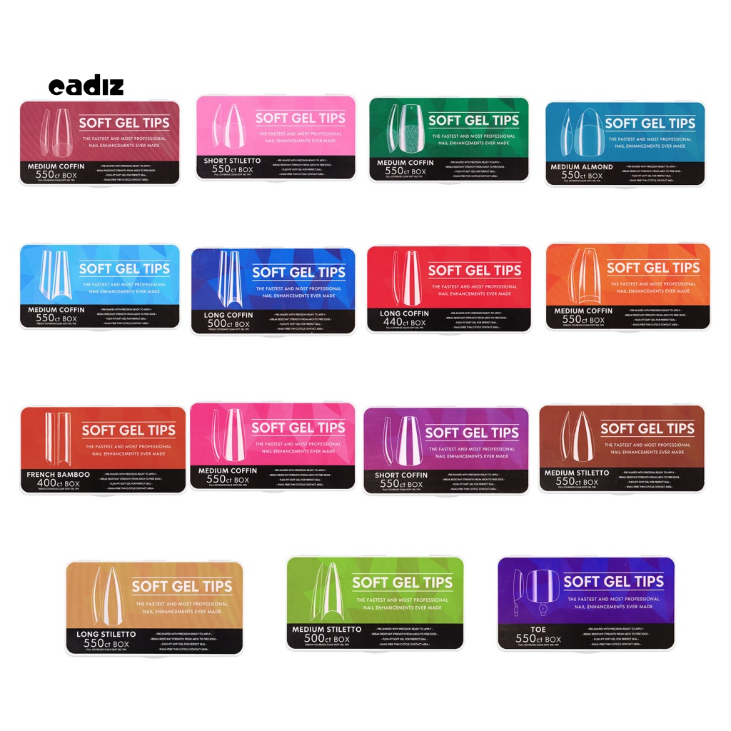 Bộ Móng Tay Giả Siêu Mỏng Không Đường May