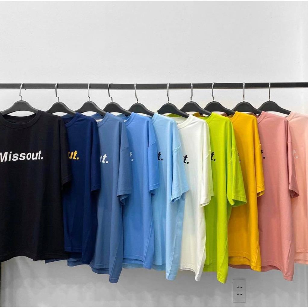 Áo thun tay lỡ Missout Thun Tay Lỡ Streetwear  ( V7 )