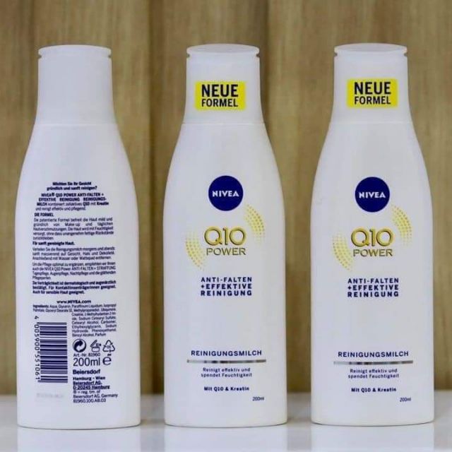 Hàng Đức Sữa rửa mặt Nivea Q10 plus Anti-Falten