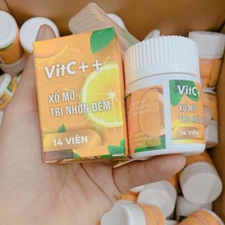 Detox Xổ Mỡ VitC- Xổ mỡ đêm hiệu quả (Hộp 14 viên chính hãng)
