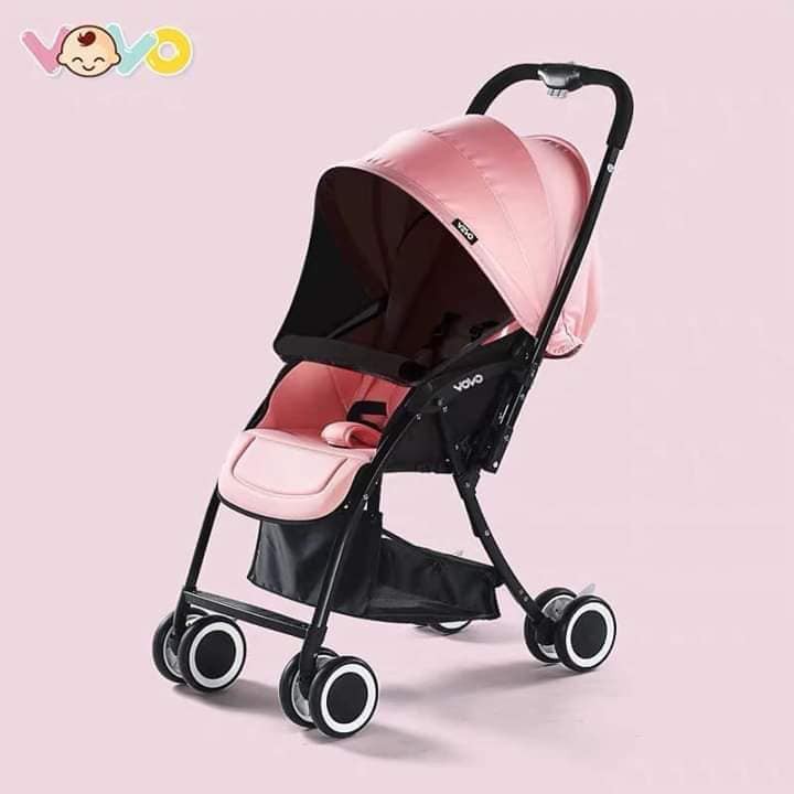 Xe đẩy vovo 2 chiều 3 tư thế siêu nhẹ mẫu mới siêu hot
