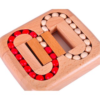 Đồ chơi thông minh trí tuệ – Giải đố bi gỗ Wooden Ball Maze Puzzle