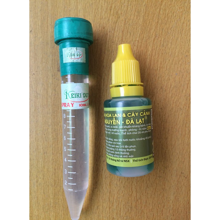 [Giá sỉ]Combo Keiki Duy Spay Xanh và Chế phẩm Hùng Nguyễn 10ml