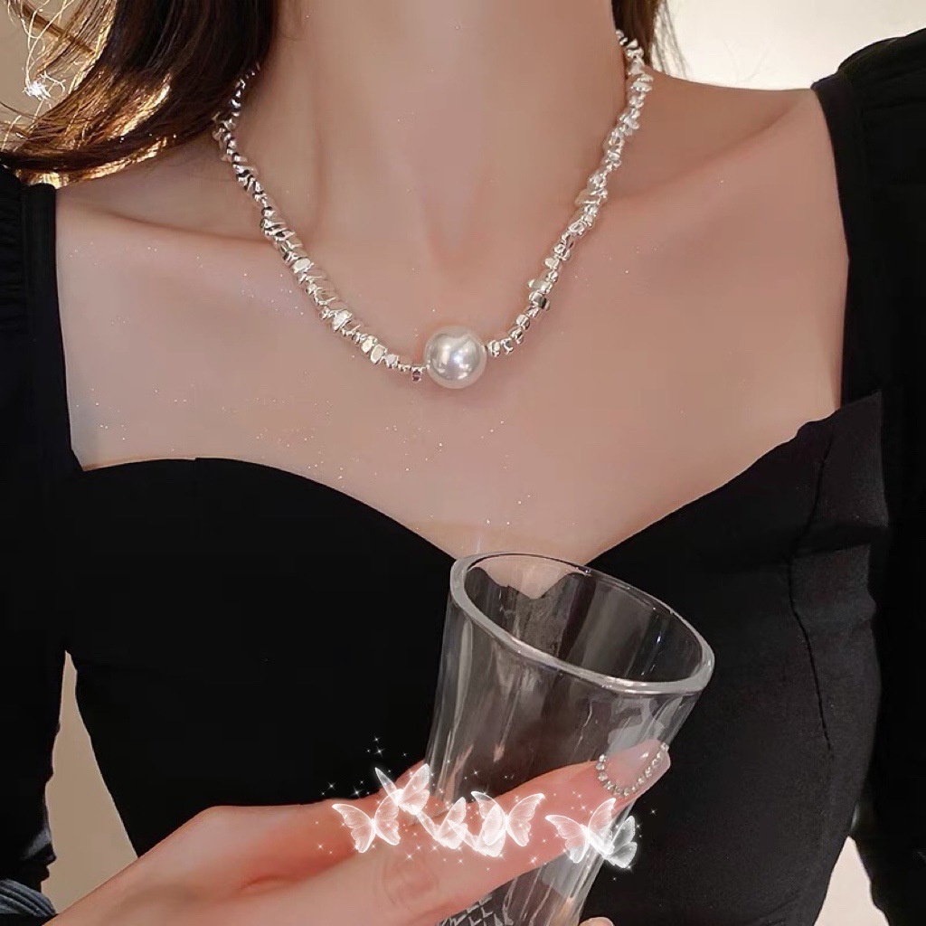 Vòng cổ Chuỗi Hạt Đơn Giản Xinh Xắn Dành Cho Nữ