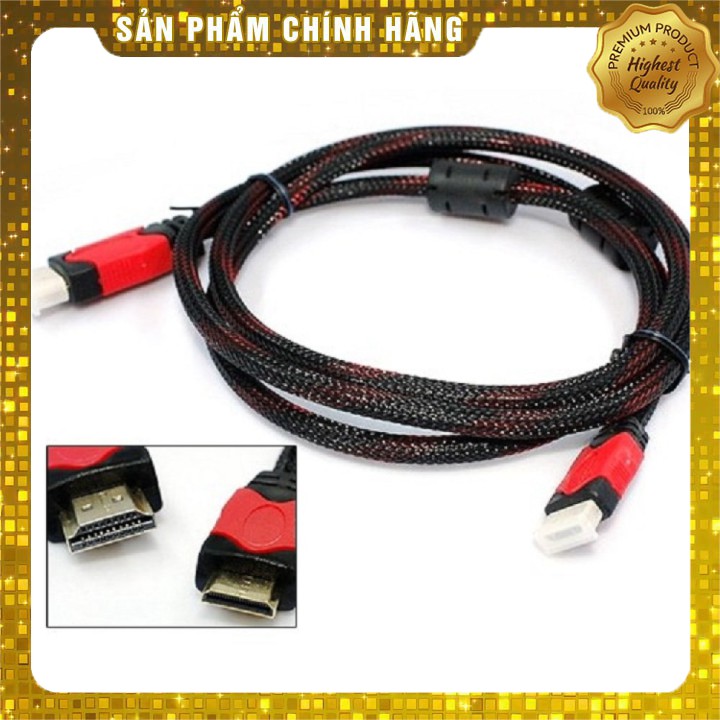 CÁP HDMI 1.5M DÂY TRÒN CAO CẤP ( Hàng Chính Hãng) DÂY CÁP HDMI MẪU MỚI BÁN CHẠY.ZDHT10