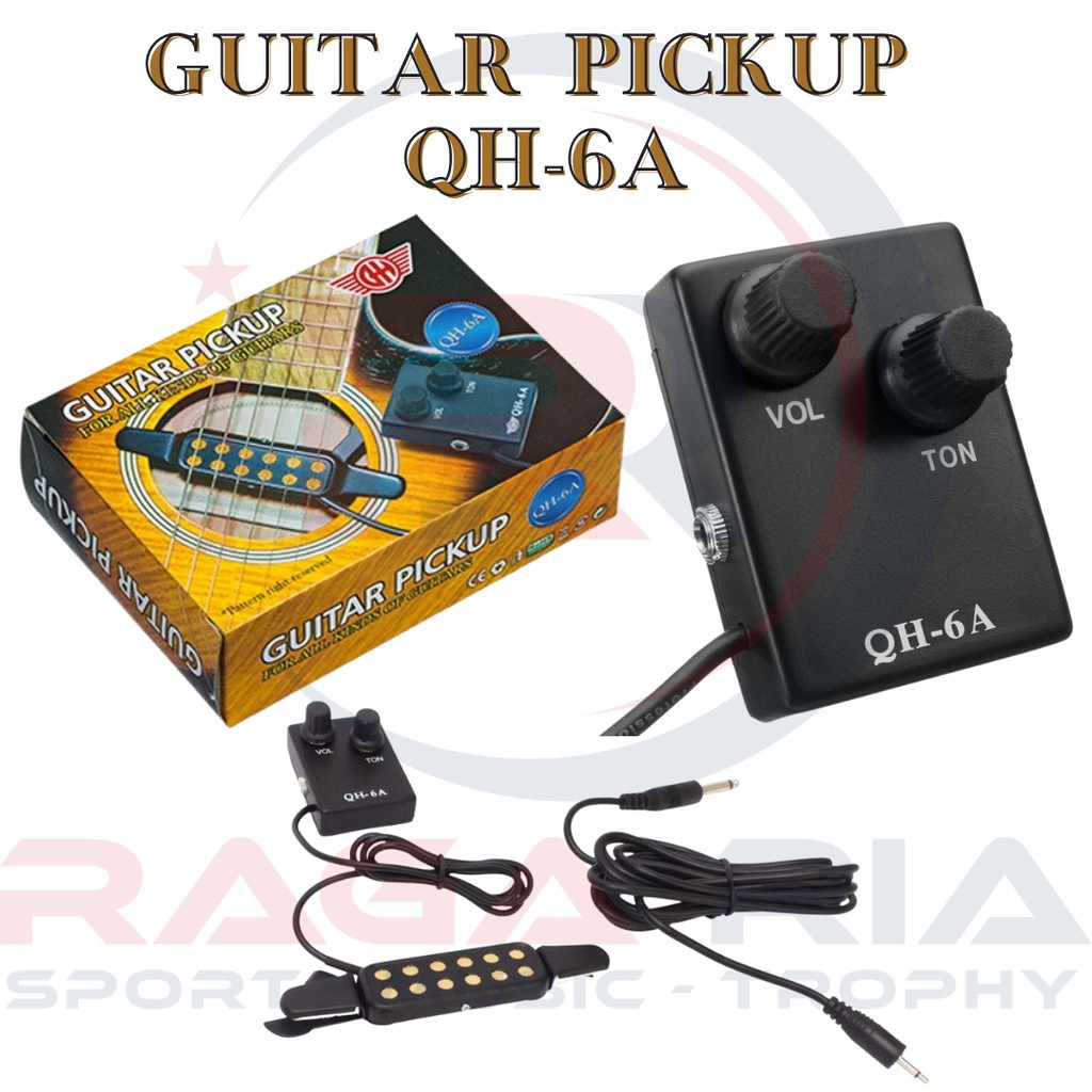 Thiết Bị Pickup Qh-6a Cho Đàn Guitar