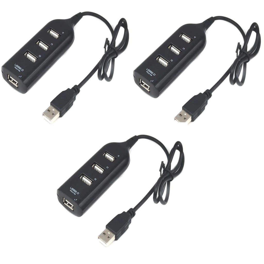 Bộ 2 Bộ chia usb cho máy tính USB 2.0 Hub 4 Port