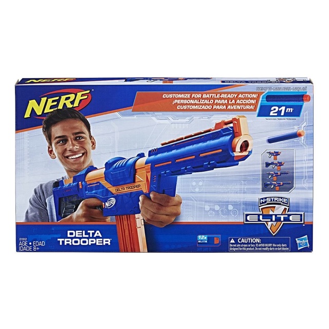 [Mã TOYJAN hoàn 20K xu đơn 50K] Đồ chơi nerf delta trooper + 20 viên xốp