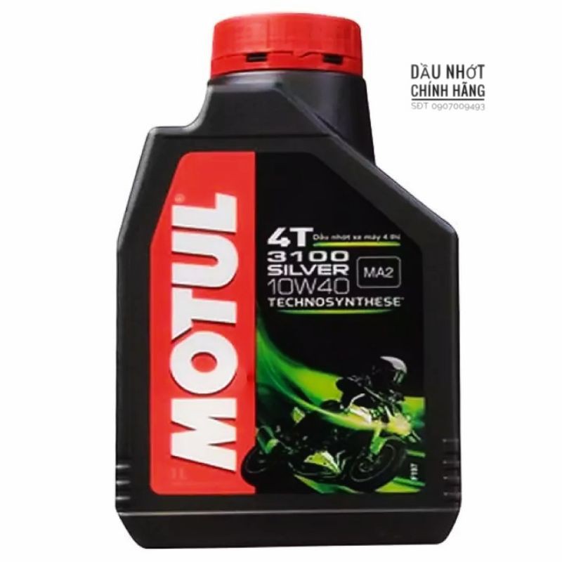 Dầu nhớt motul 3100 silver 10w40 4T.