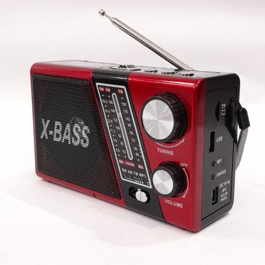 Loa Đài Radio WAXIBA XB-752 Chạy USB , Thẻ Nhớ , Kiêm Đèn Pin . Bắt Sóng Cực Tốt , Loa To , NGƯỜI GIÀ Dễ Sử Dụng