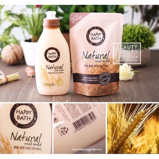 SỮA TẮM GẠO HAPPY BATH NATURAL