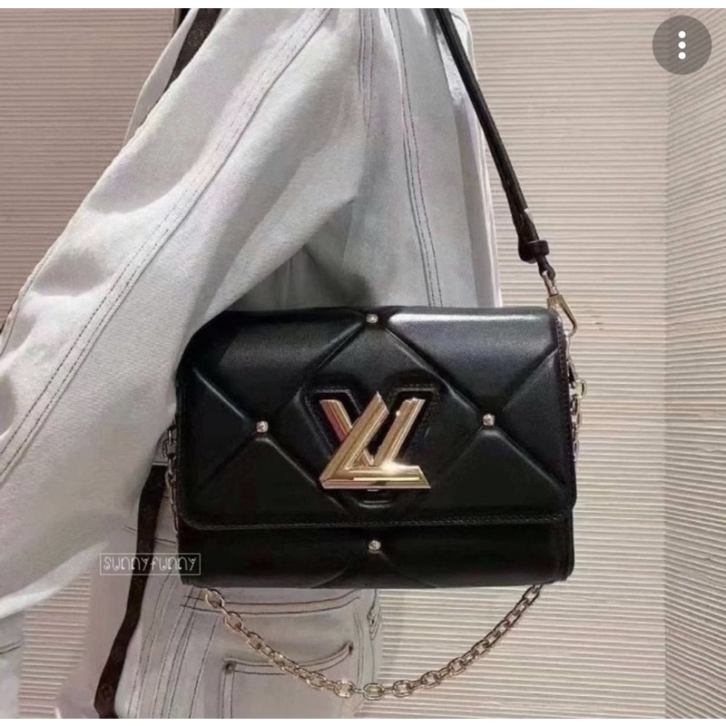 Túi xách W266-20 Lv Twist new fullbox nam châm,bill,nguyên seal,ruy băng đẹp mê mệt