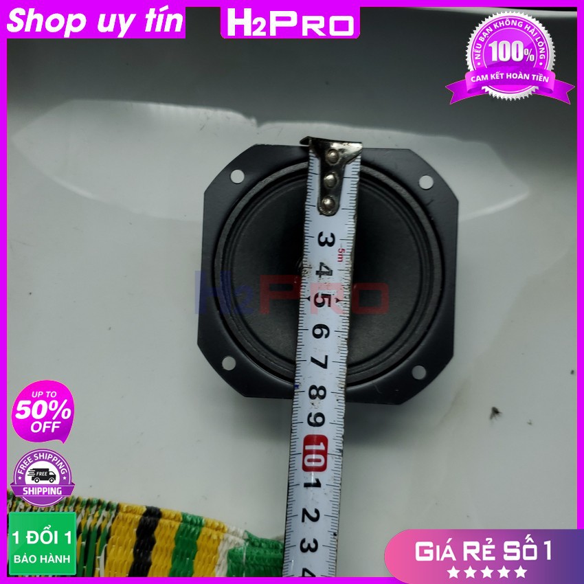 Đôi Loa Treble Bmb, 2 Loa Treble Giấy Bmb PA2522 Japan Vuông 83x83mm, 60W-8 Ôm-Từ Kép-Coil 1.4 (Tặng Cặp Tụ)-H2Pro Audio