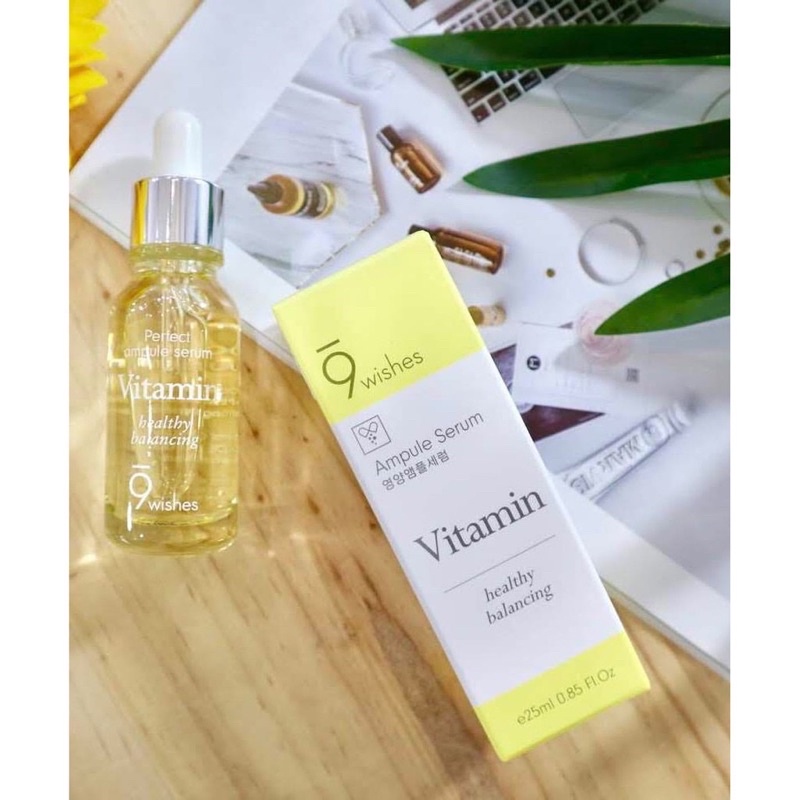 Tinh chất tái tạo 9 Wishes Mega Vitamin Ampule Serum 25ml