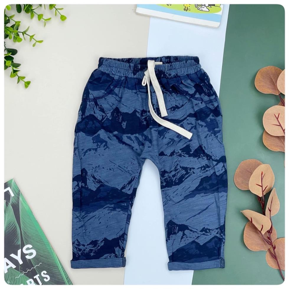 Quần nỉ da cá đũng tròn cực cute cho bé trai size từ 1-5 (10-19kg). Quần áo trẻ em Chính hãng, giá rẻ