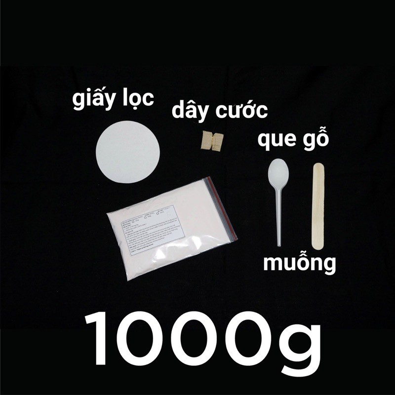 1000g - MnSO4 - Combo nuôi tinh thể Mangan Sunfat + hướng dẫn | HCRT store - Tinh thể học