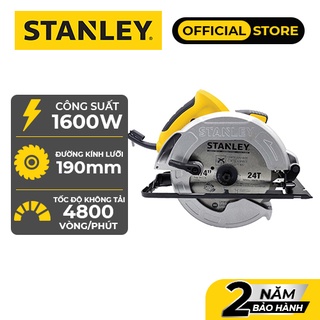 Máy cưa cầm tay dùng điện Stanley SC16-B1| 1600W-190mm| Bảo hành 2 năm | Chính hãng
