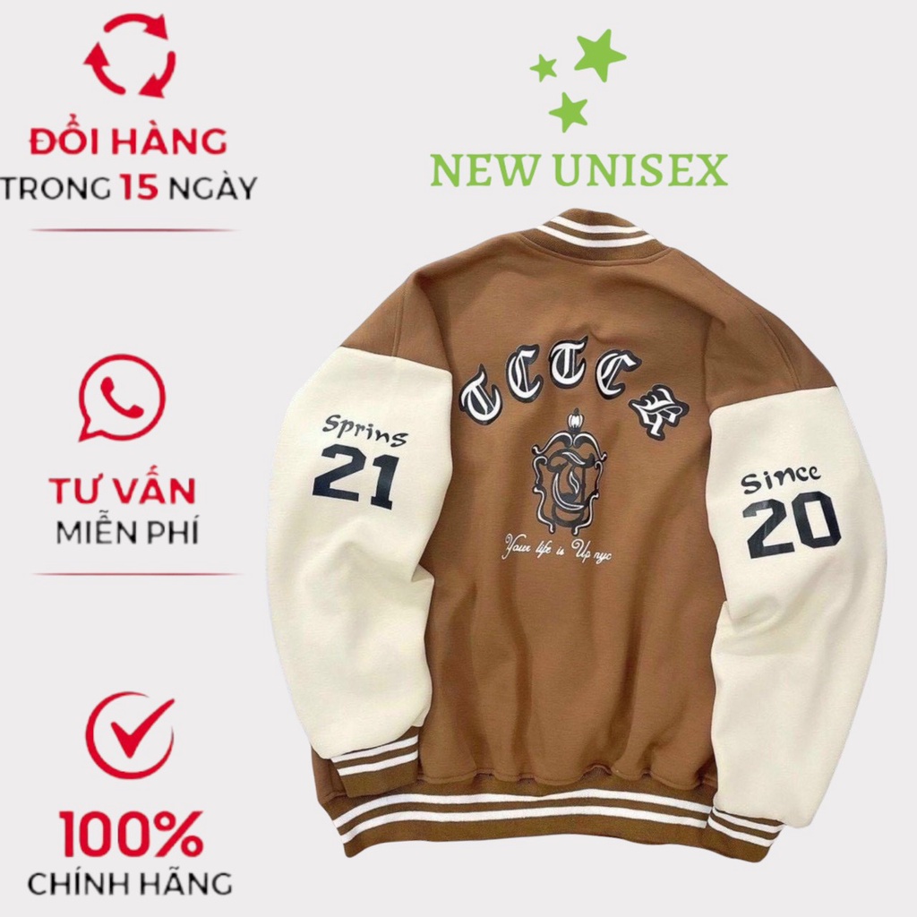 Áo Khoác Cardigan Chất Liệu Nỉ Ngoại Dày Dặn Không Xù in Phối Logo TT Kèm Số 21 Độc Đáo Cực Hot Trend